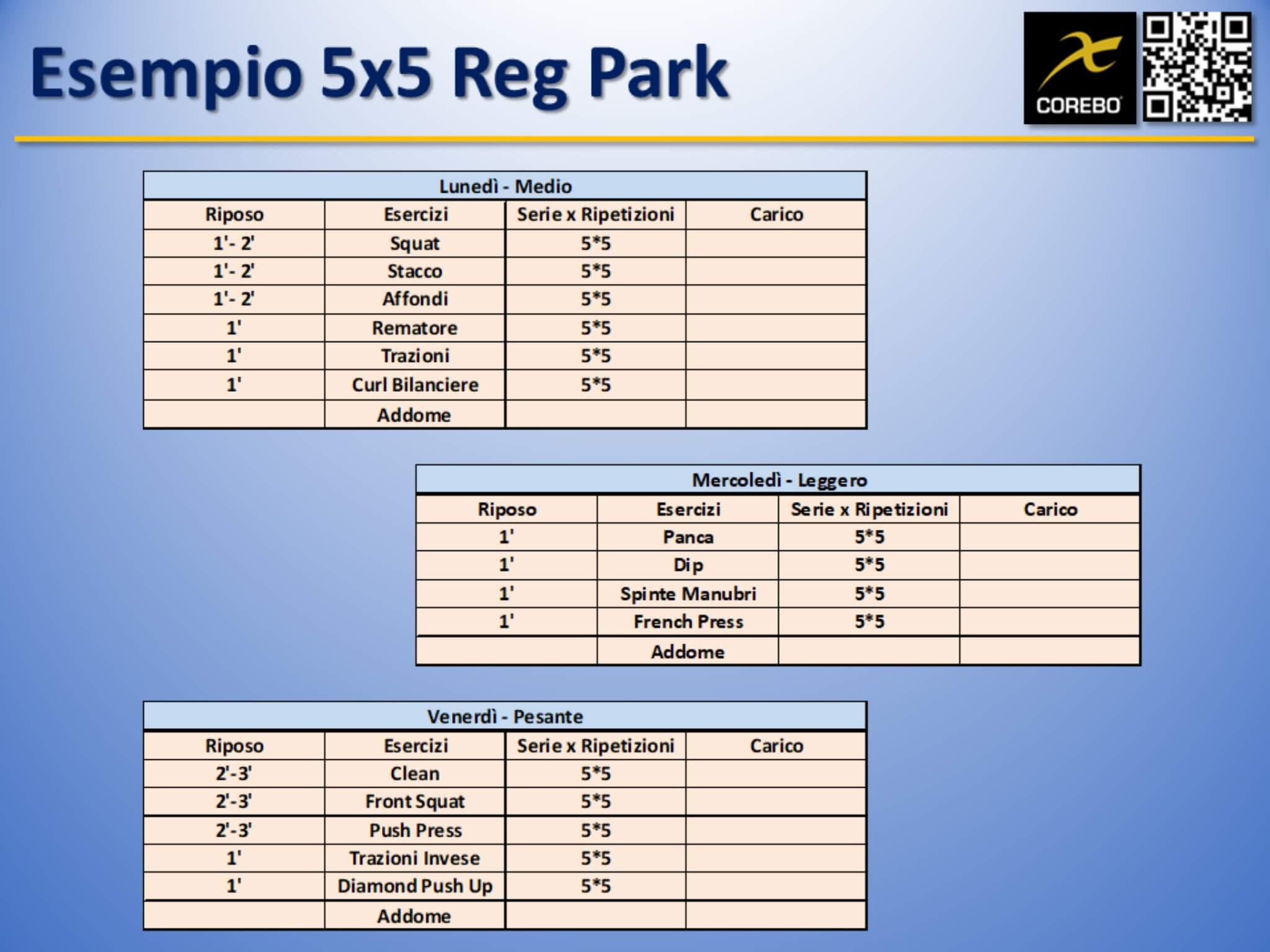 Reg parks 5x5